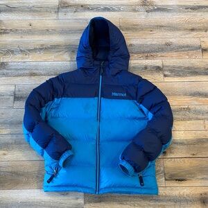 Marmot Kids Blue Puffer Jacket